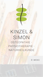 Mobile Screenshot of physiotherapie-in-muenster.de